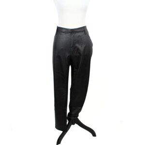 Faded Glory Women’s Faux Leather Pull On Pants Leggings Size X Large High Rise
